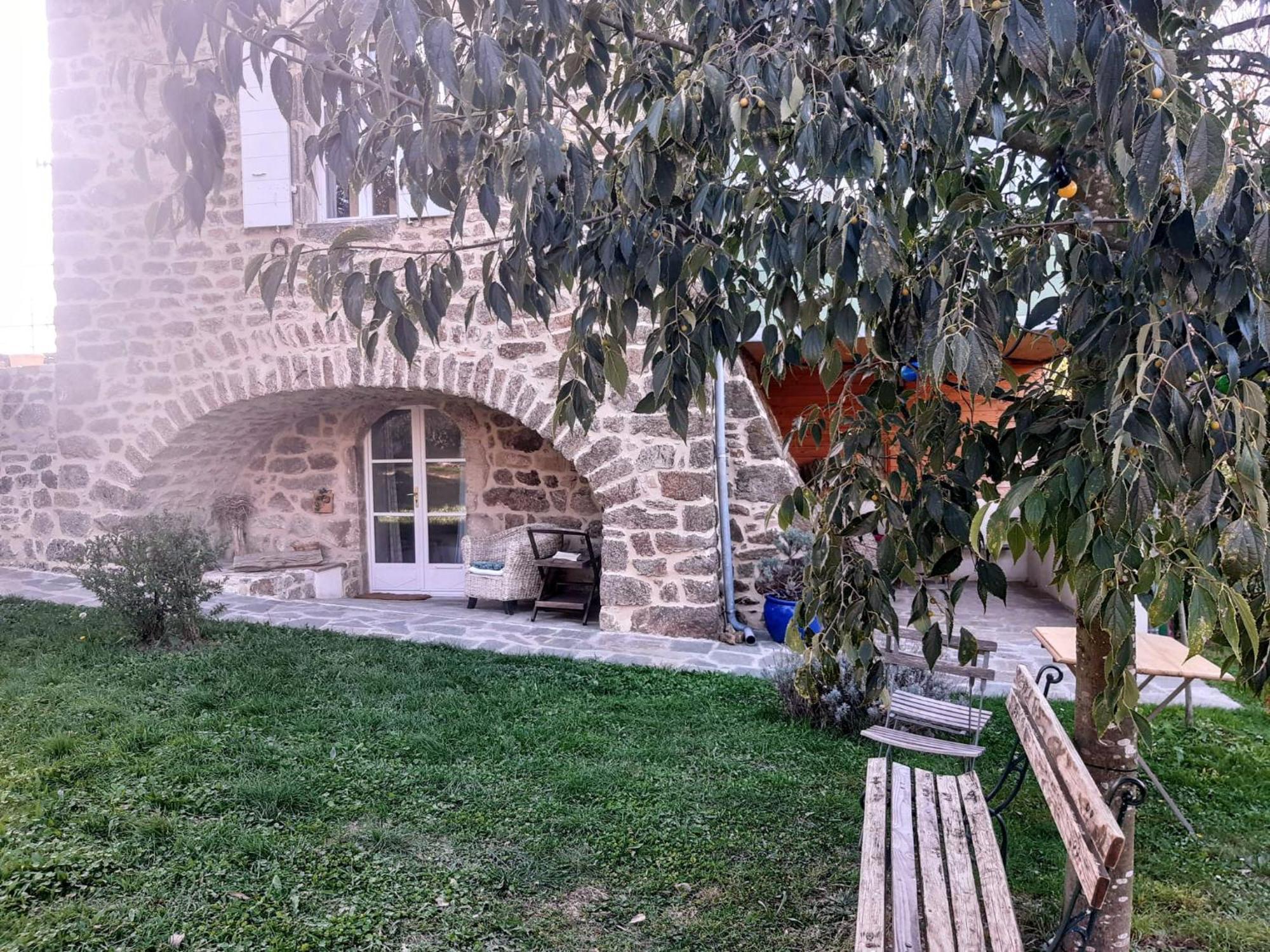 "La Voute De Pierre" Gite Independant Saint-Cyr (Ardeche) Exterior foto